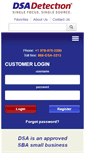Mobile Screenshot of dsadetection.com